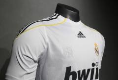 2009/10 Real Madrid Home Retro Jersey Player Edition
