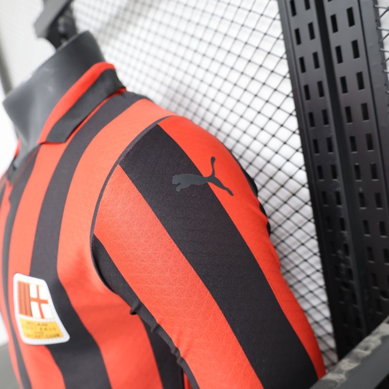 2024 AC Milan 125-Year Anniversary Kit Long Sleeve