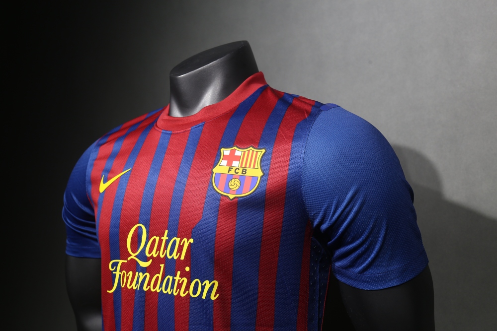 11-12 Barcelona Home Retro Jersey Player Edition