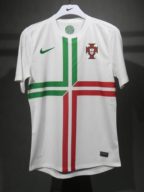 2012 Portugal  Euro Cup Away Retro Jersey Player Edition