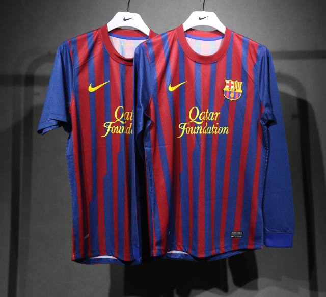 11-12 Barcelona Home Retro Jersey Player Edition
