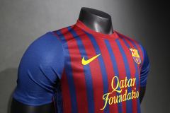 11-12 Barcelona Home Retro Jersey Player Edition