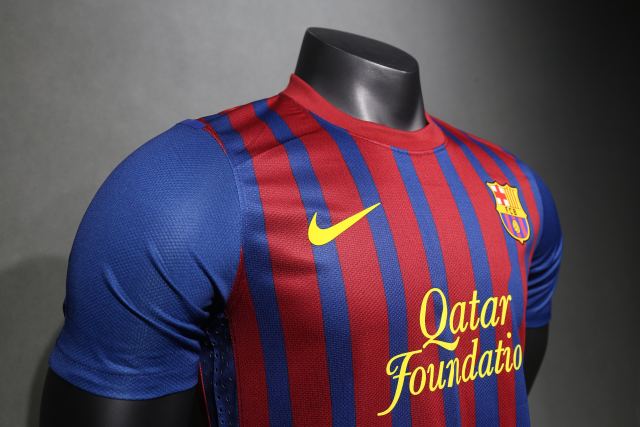 11-12 Barcelona Home Retro Jersey Player Edition