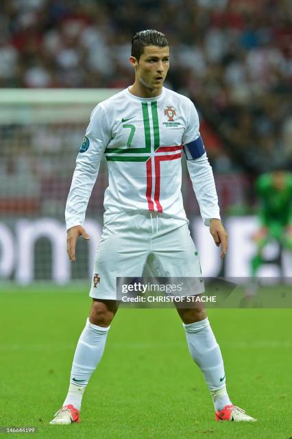 2012 Portugal  Euro Cup Away Retro Jersey Player Edition