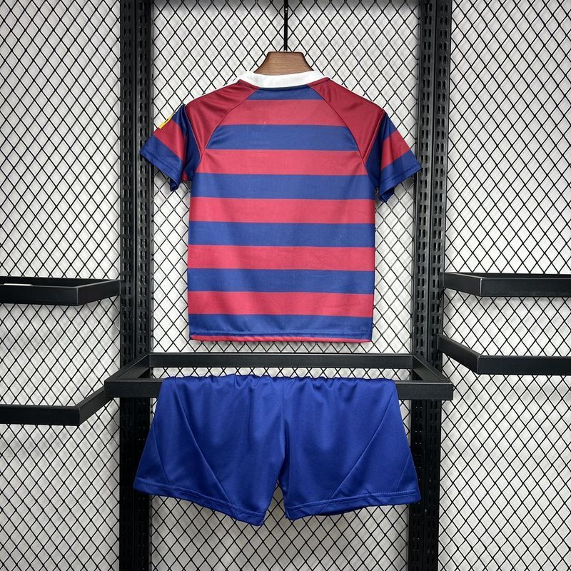24-25 Newcastle United Away Soccer Kids Kit Jersey+Shorts