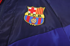 Barcelona Hoodie Sweatshirt Kit(Top+Pants) Red Black Jackets
