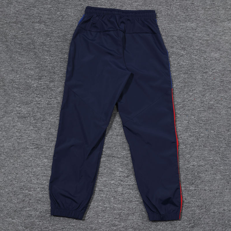 Barcelona Hoodie Sweatshirt Kit(Top+Pants) Red Black Jackets