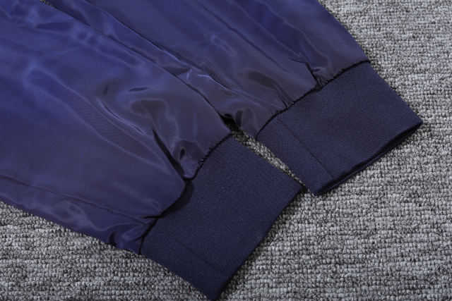 Barcelona Hoodie Sweatshirt Kit(Top+Pants) Red Black Jackets