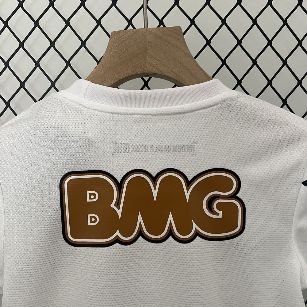 2011/12 Santos FC Home Retro Kids Kit Jersey+Shorts