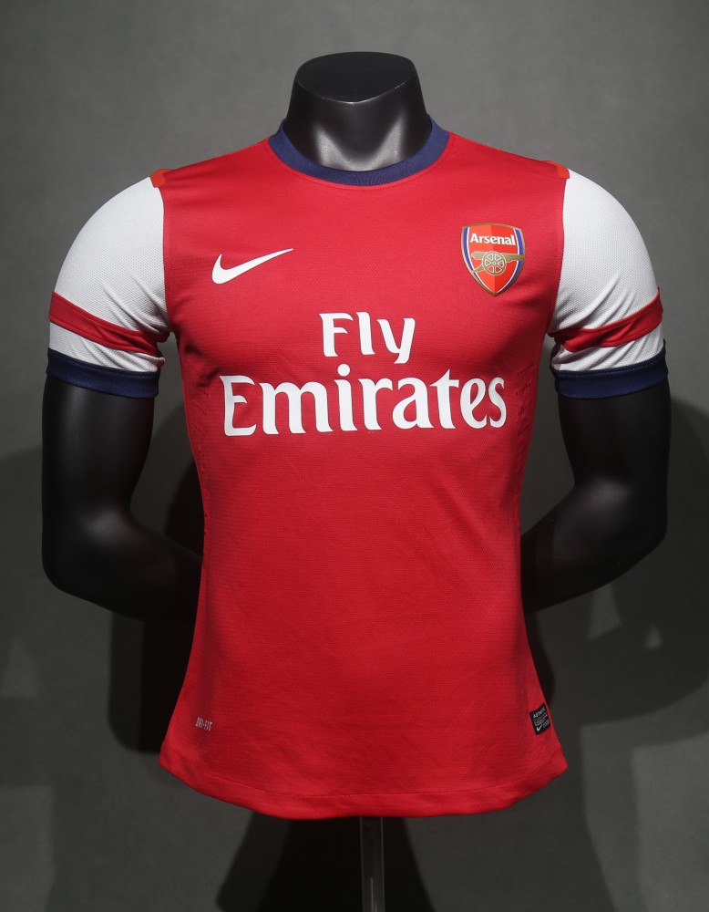 2012-13 Arsenal Home Retro Kit Vintage Shirt Player Edtion