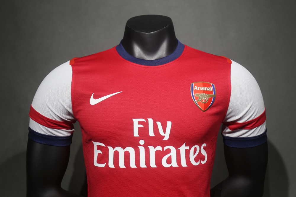 2012-13 Arsenal Home Retro Kit Vintage Shirt Player Edtion