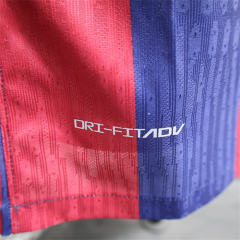 25-26 Barcelona Red Blue Special Edition Player Version Soccer Jersey