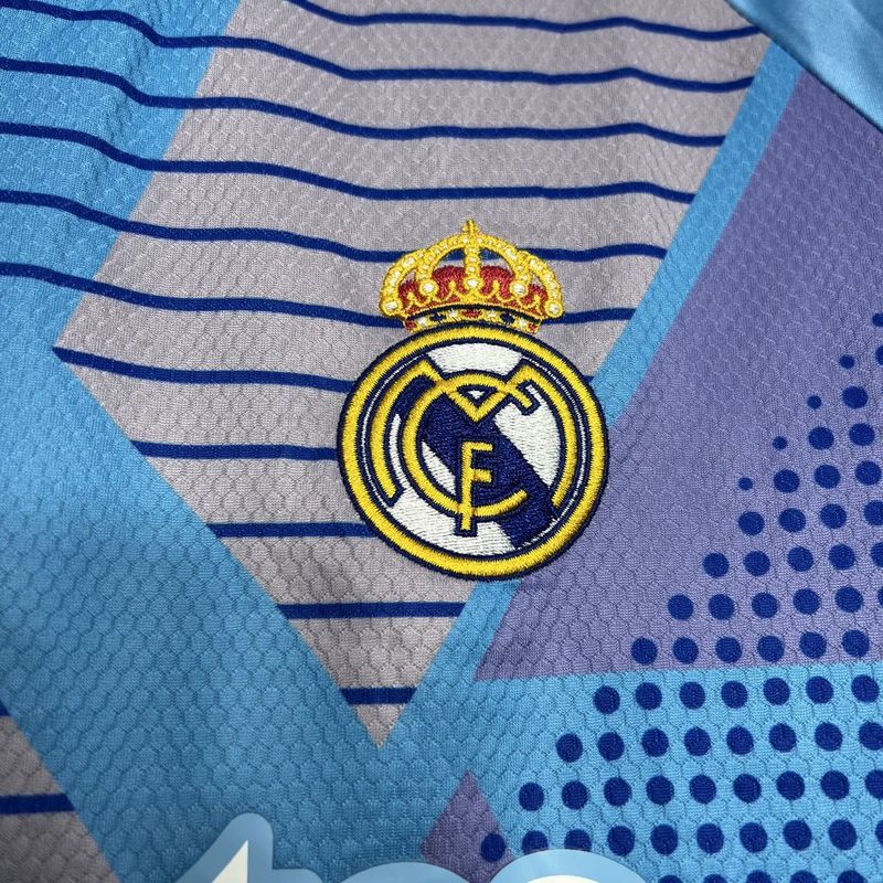24-25 Real Madrid Goalkeeper Soccer Jersey Blue