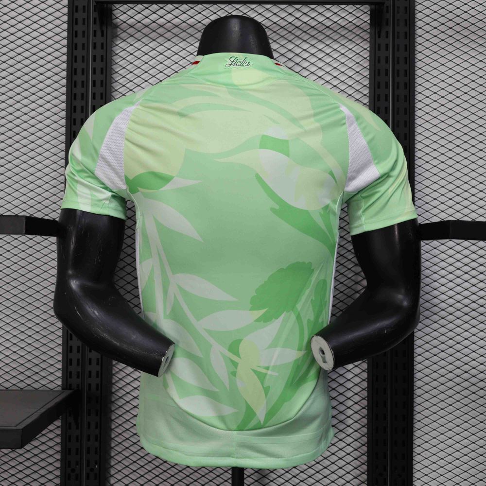 25-26 Italy Soccer Jersey Green