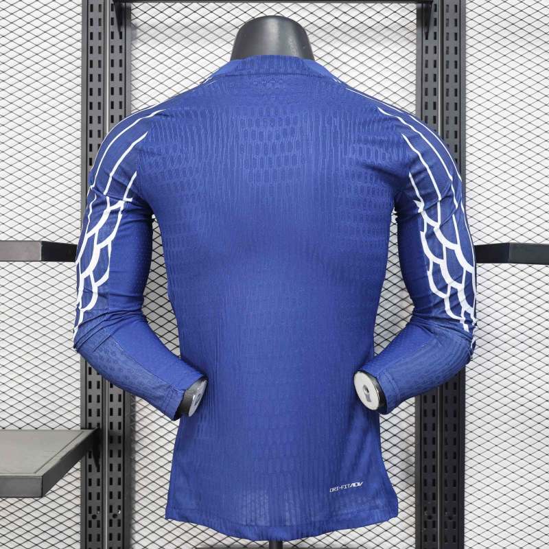 24-25 Paris Saint-Germain Fourth Away Soccer Jersey Player Version Long Sleeve