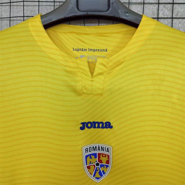 25-26 Romania Home Football Jersey