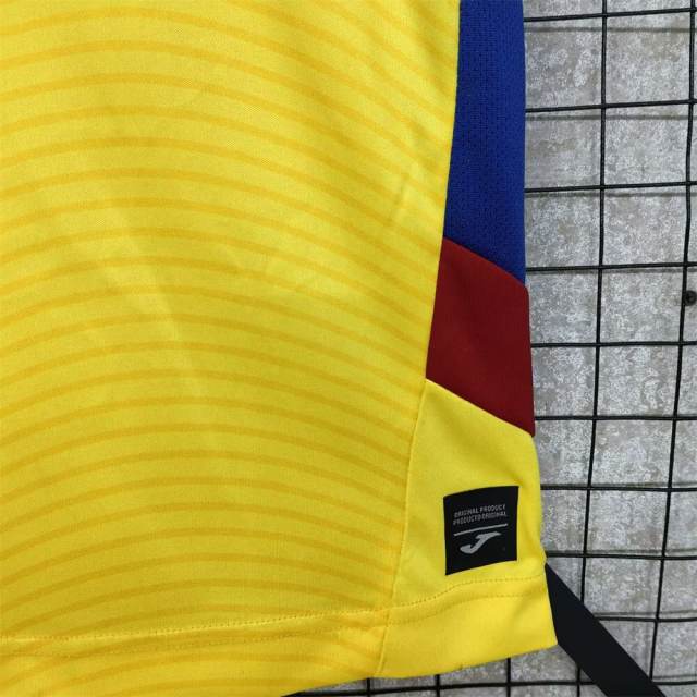 25-26 Romania Home Football Jersey