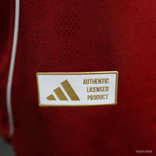 25-26 Liverpool Home Soccer Jersey Player Version