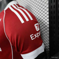 25-26 Liverpool Home Soccer Jersey Player Version