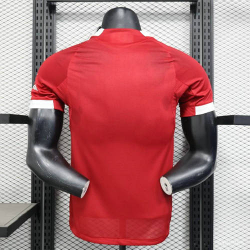 25-26 Liverpool Home Soccer Jersey Player Version