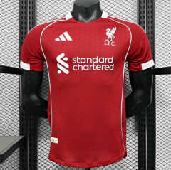 25-26 Liverpool Home Soccer Jersey Player Version