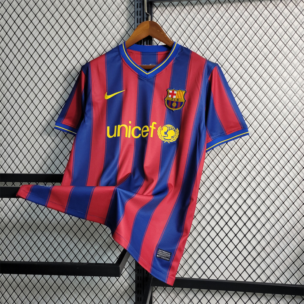 09-10 Barcelona Home Retro Jersey