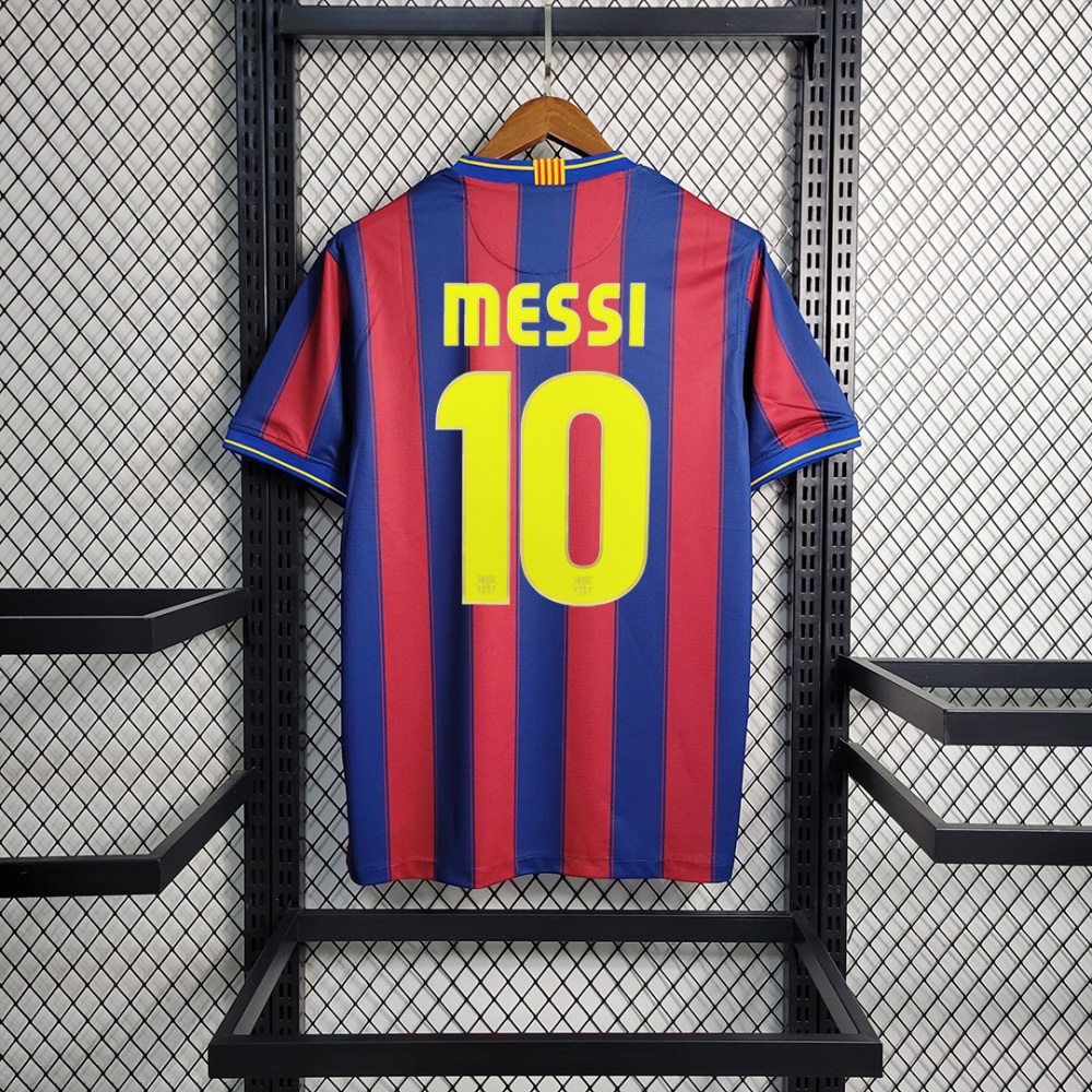 09-10 Barcelona Home Retro Jersey
