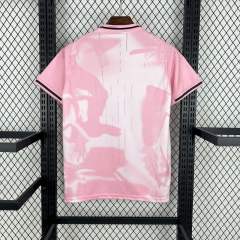 24-25 Real Madrid Soccer Jersey Pink White