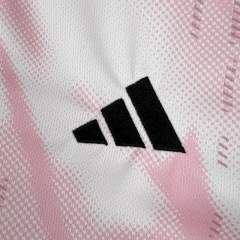 24-25 Real Madrid Soccer Jersey Pink White