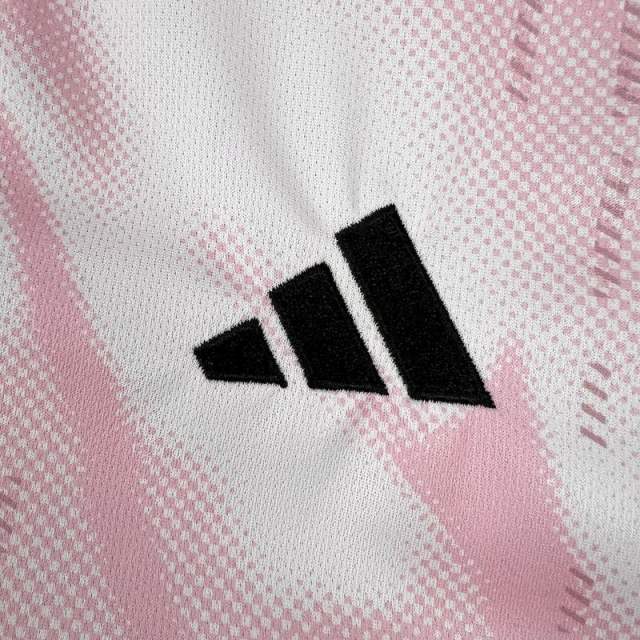 24-25 Real Madrid Soccer Jersey Pink White