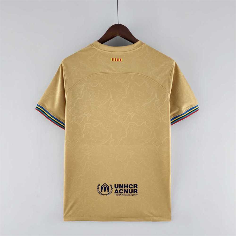 22-23 Barcelona Away Soccer Jersey