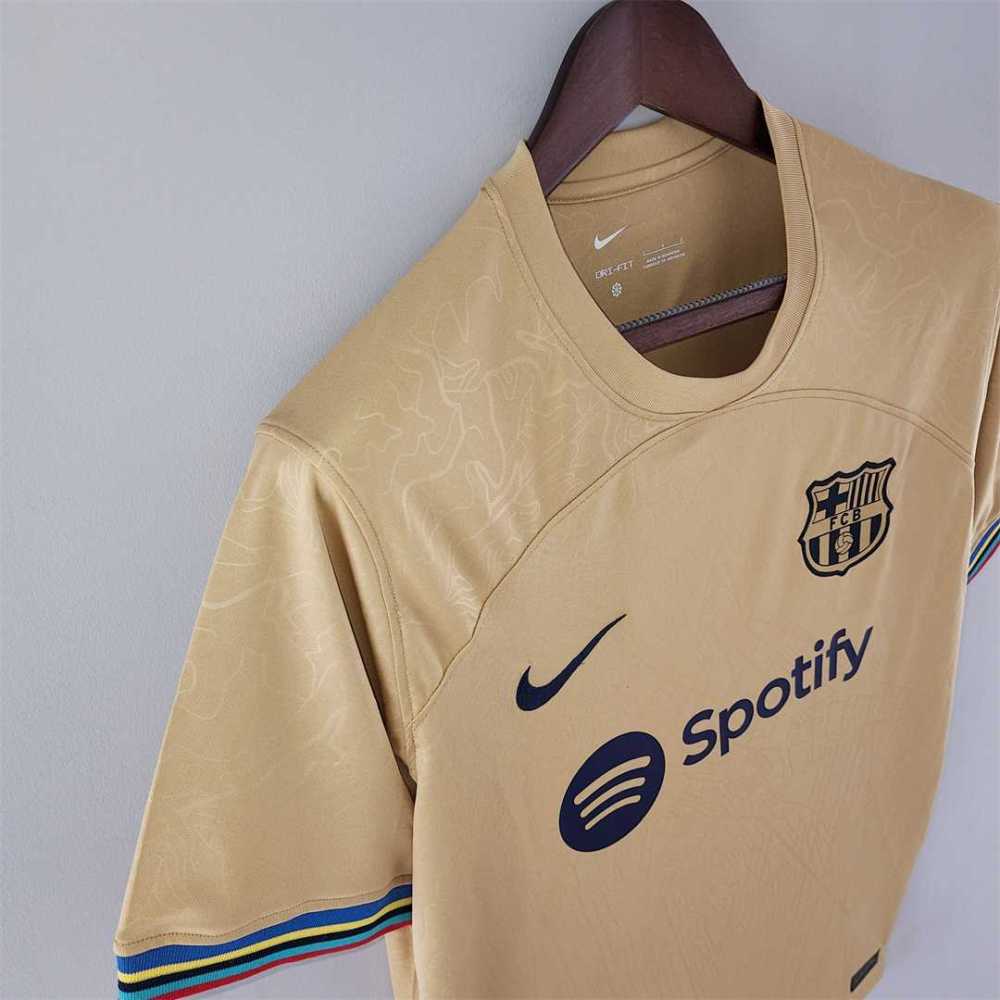 22-23 Barcelona Away Soccer Jersey