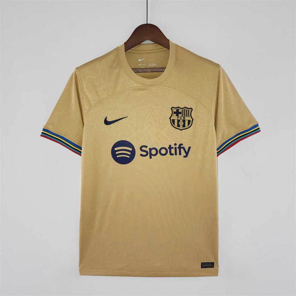 22-23 Barcelona Away Soccer Jersey