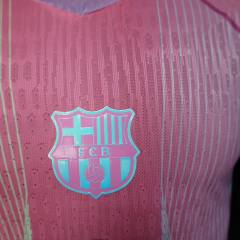25-26 Barcelona Pink Special Edition Player Version Soccer Jersey