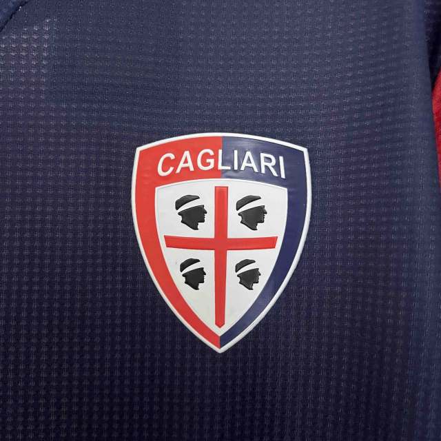 24-25 Cagliari Home Soccer Jersey