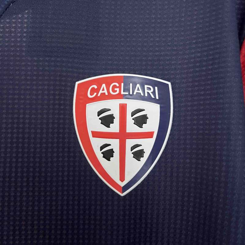 24-25 Cagliari Home Soccer Jersey