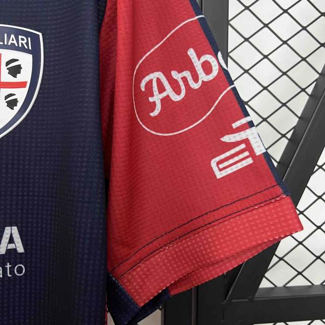 24-25 Cagliari Home Soccer Jersey