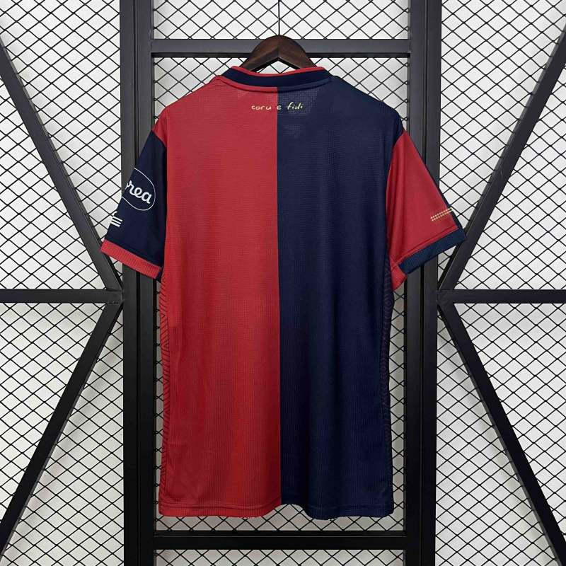 24-25 Cagliari Home Soccer Jersey