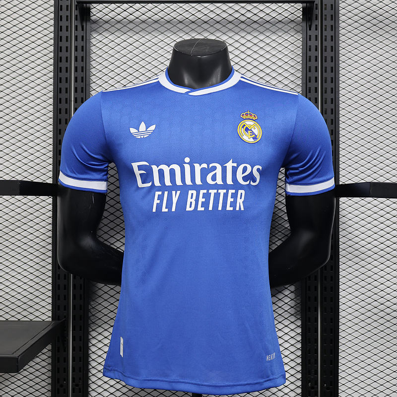 25-26 Real Madrid Third Away Soccer Jersey Player Version