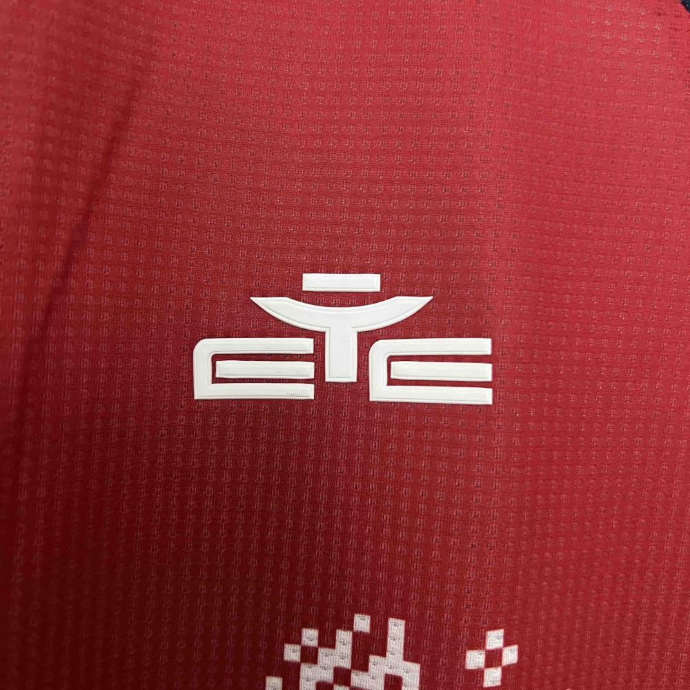24-25 Cagliari Home Soccer Jersey