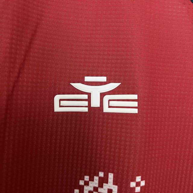 24-25 Cagliari Home Soccer Jersey