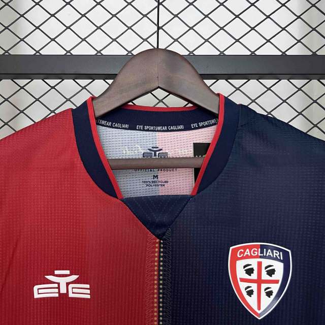 24-25 Cagliari Home Soccer Jersey