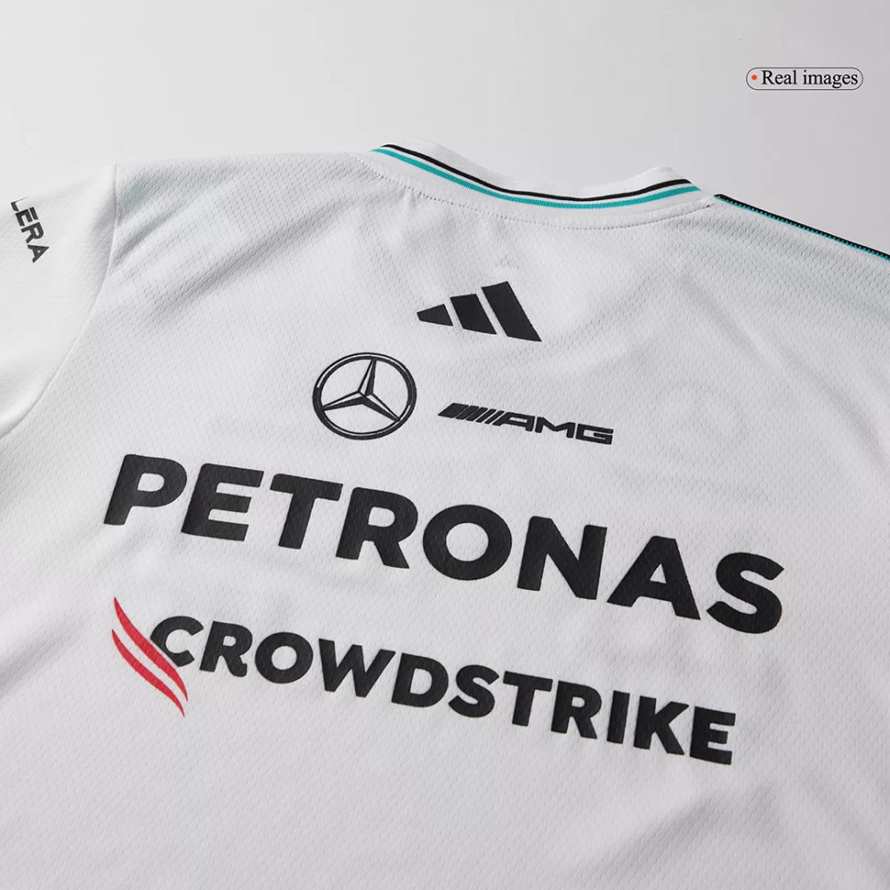 Mercedes AMG Petronas F1 Racing Team White T-Shirt 2025