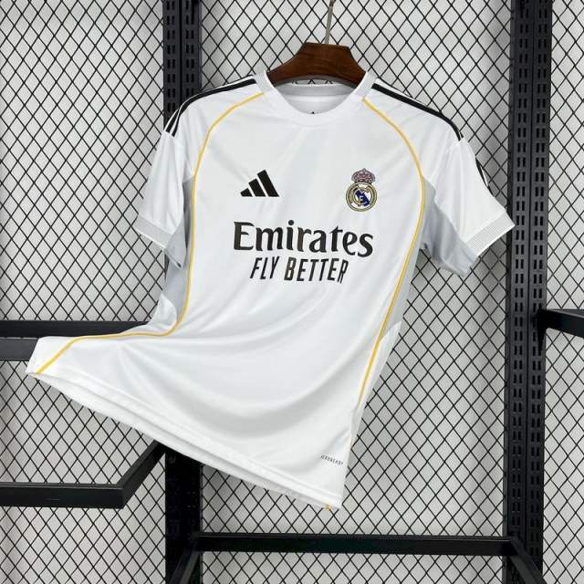 25-26 Real Madrid Home Soccer Jersey