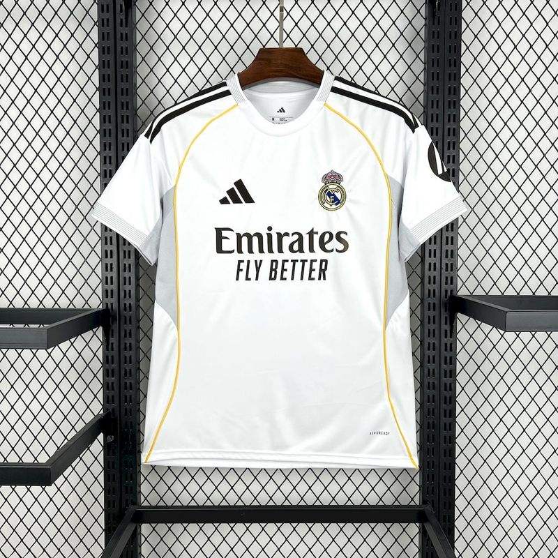 25-26 Real Madrid Home Soccer Jersey