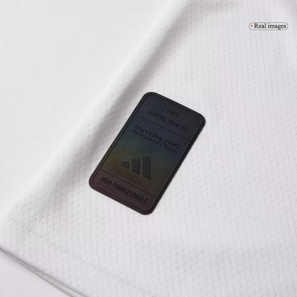 Mercedes AMG Petronas F1 Racing Team White T-Shirt 2025