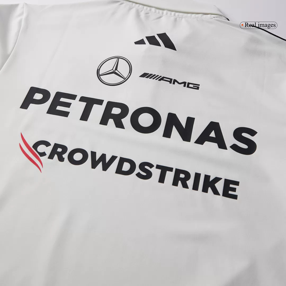Mercedes AMG Petronas F1 Racing Team White T-Shirt 2025