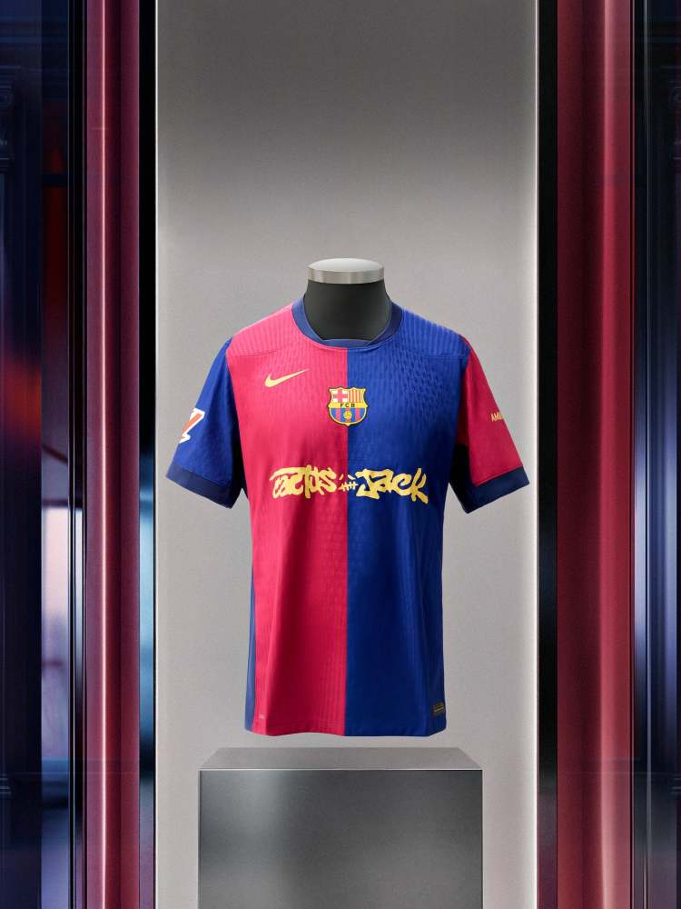 FC BARCELONA x TRAVIS SCOTT 24/25 Men's Home Jersey Limited Edition