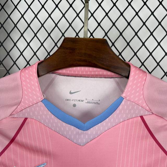 25-26 Barcelona Special Edition Pink Soccer Jersey
