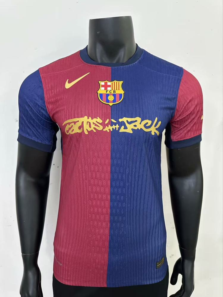 FC BARCELONA x TRAVIS SCOTT 24/25 Men's Home Jersey Limited Edition